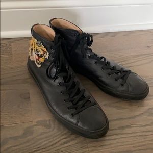 Pre owned men’s Gucci high top  sneakers 11 1/2